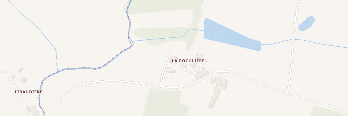 Plan du 8 La Poculière à Monsireigne