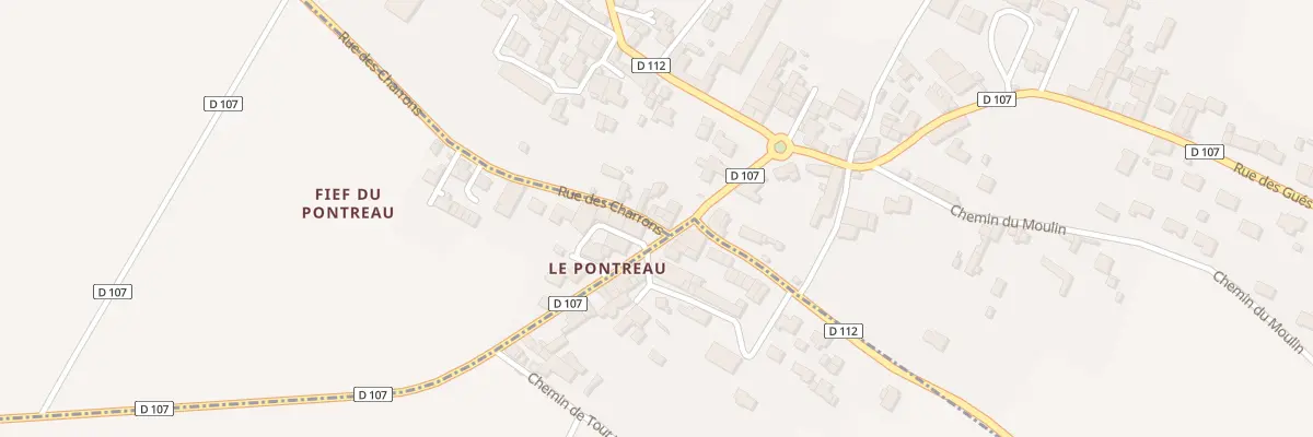 Plan du 2 Rue des Charrons à Vérines