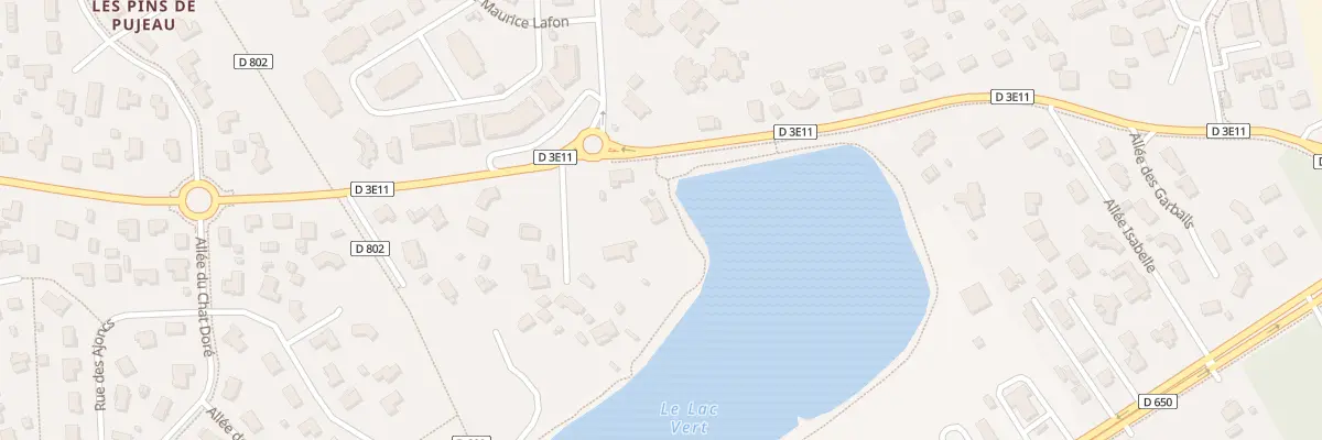 Plan du 114B Rue Georges Clémenceau à Biganos