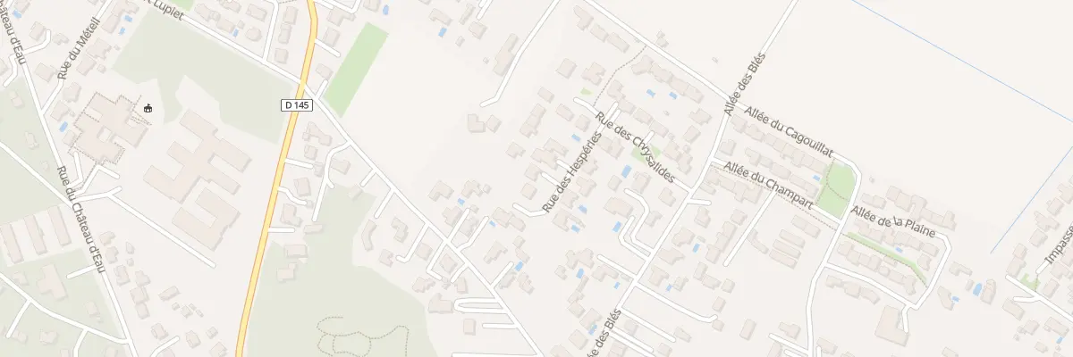 Plan du 6 Rue des Hespéries à Meschers-sur-Gironde