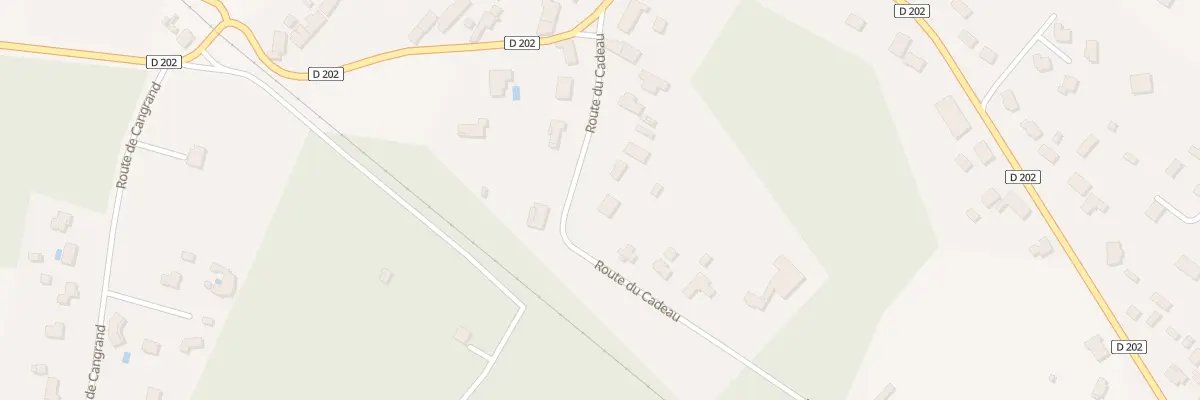 Plan du 14 Rte de Cadeau à Gaillan-en-Médoc