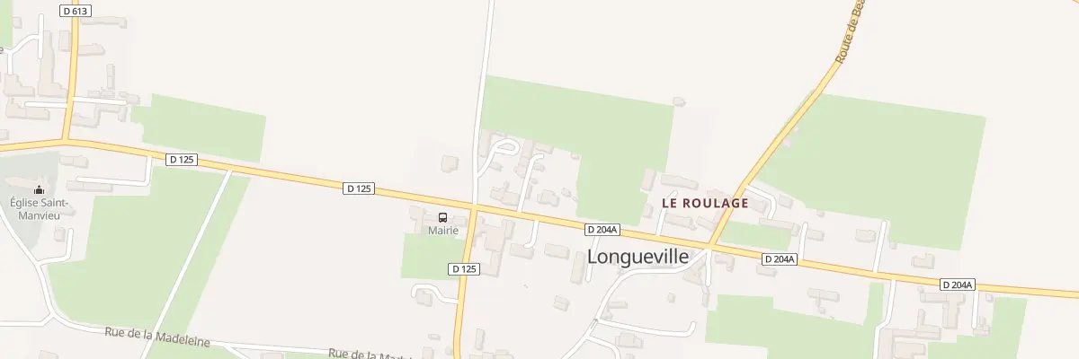 Plan du 5 Rue du Roulage à Longueville