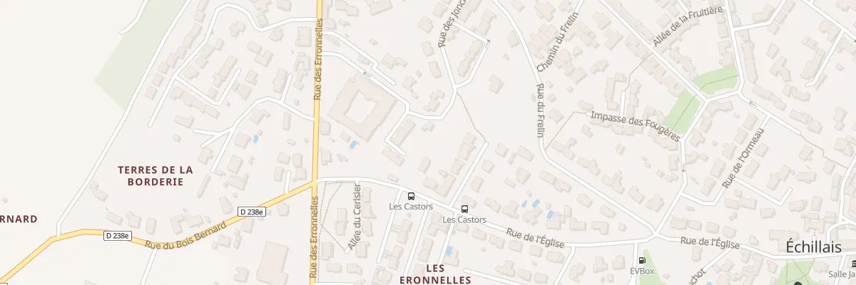 Plan du 26 Rue des Erronnelles à Échillais