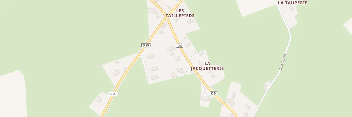 Plan du 5099F Les Taillepieds à Bricqueville