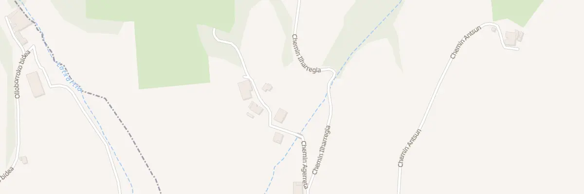 Plan du 5218 Ahitziry à Ordiarp