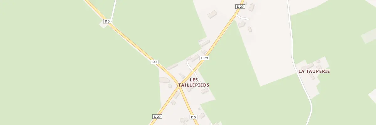 Plan du 55 Rte de Trévières à Bricqueville