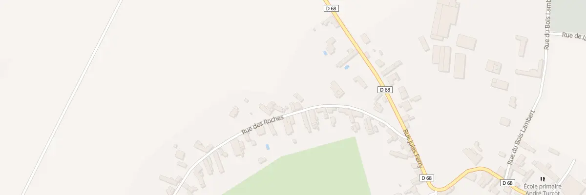 Plan du 6 Rue des roches au Langon