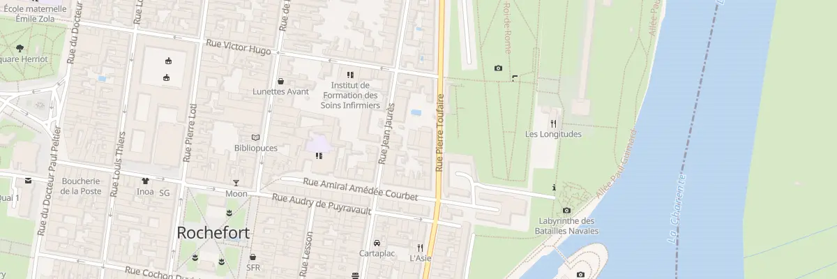 Plan du 29 Rue Toufaire à Rochefort