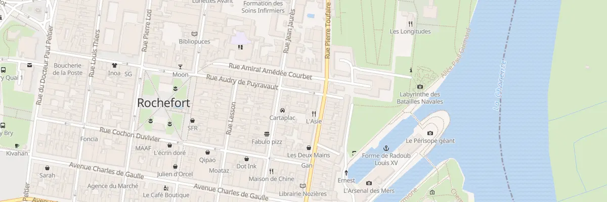 Plan du 4T Rue Audry de Puyravault à Rochefort