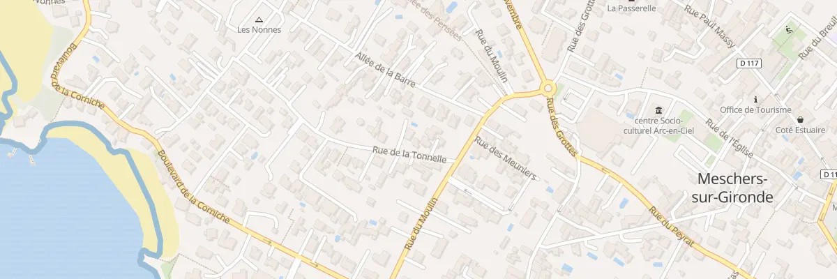 Plan du 6511 Rue de la Tonnelle à Meschers-sur-Gironde
