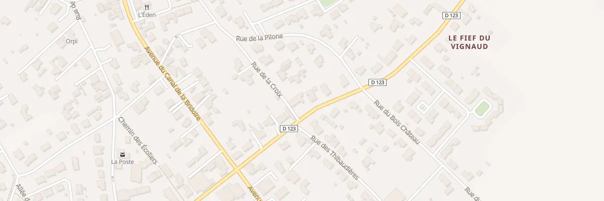 Plan du 11B Av de Montierneuf à Saint-Agnant