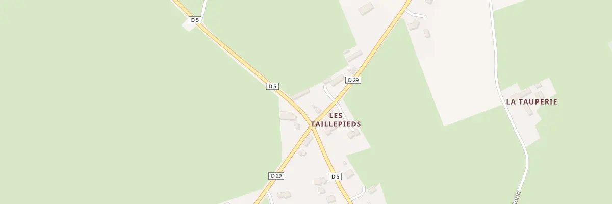 Plan du 40 Rte d’Isigny à Bricqueville