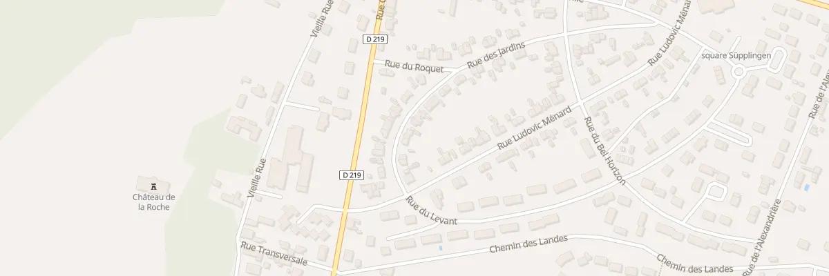 Plan du 37 Rue des Jardins Noyant Gravoye à Segré-en-Anjou Bleu