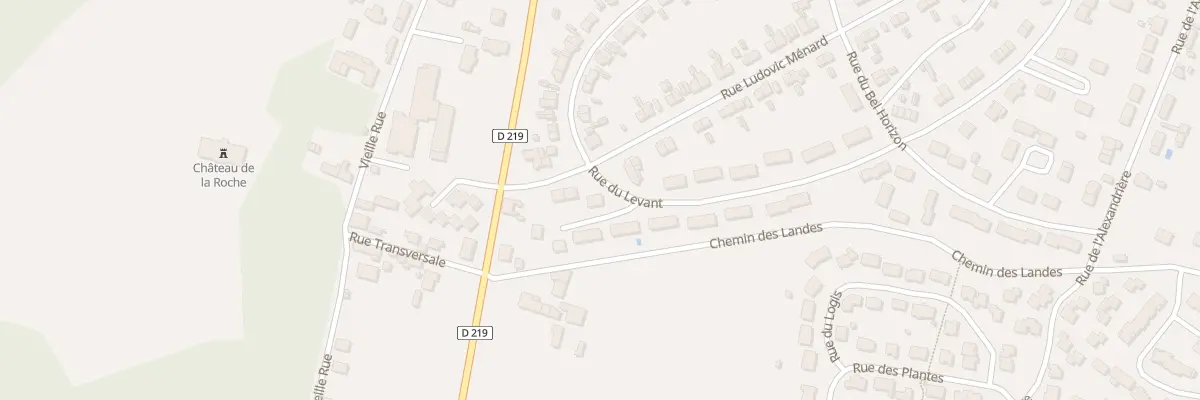 Plan du 57 Rue du Levant à Segré-en-Anjou Bleu