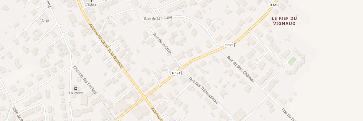 Plan du 11 Av de Montierneuf à Saint-Agnant