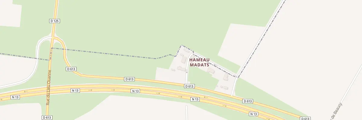 Plan du 2 Hameau Madat à Longueville