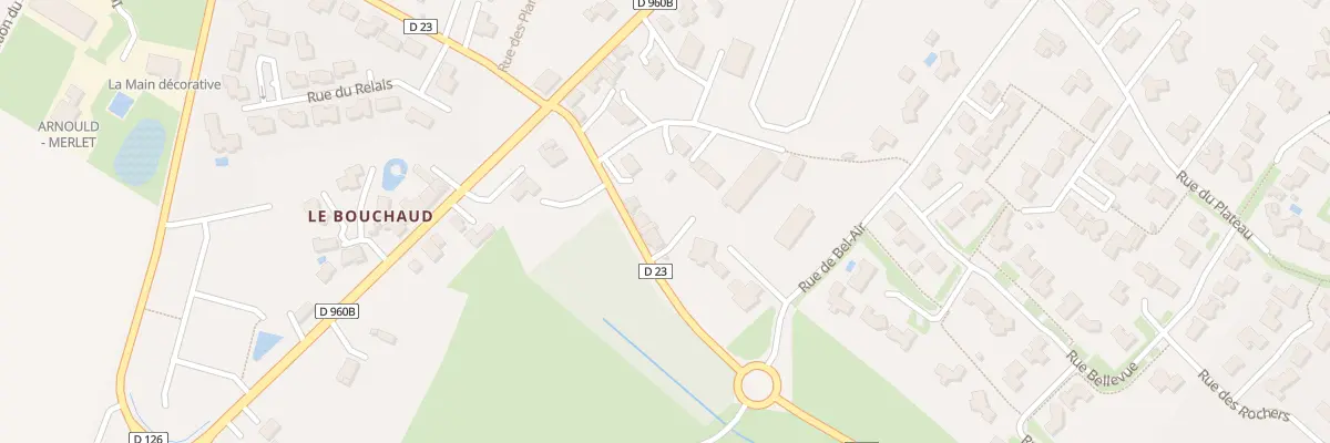 Plan du 4 Rue du bouchaud à Saint-Prouant