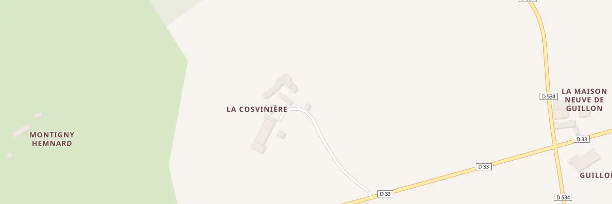 Plan du 2 La Cosvinière à Saint-Berthevin-la-Tannière