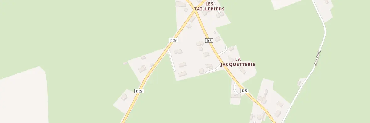 Plan du 5096F Les Taillepieds à Bricqueville