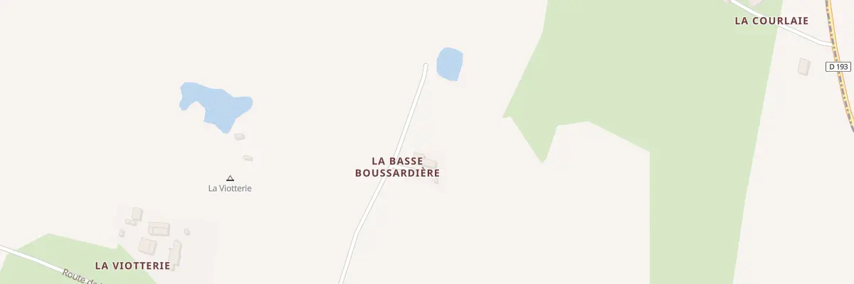 Plan du 1 Che de la Basse Boussardière à La Boissière