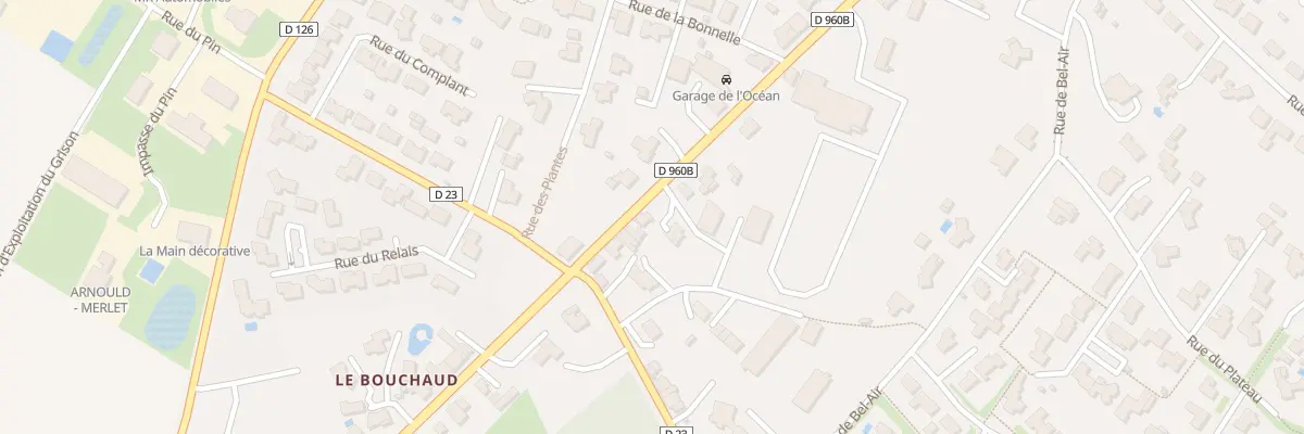 Plan du 33 Rue de l’océan à Saint-Prouant