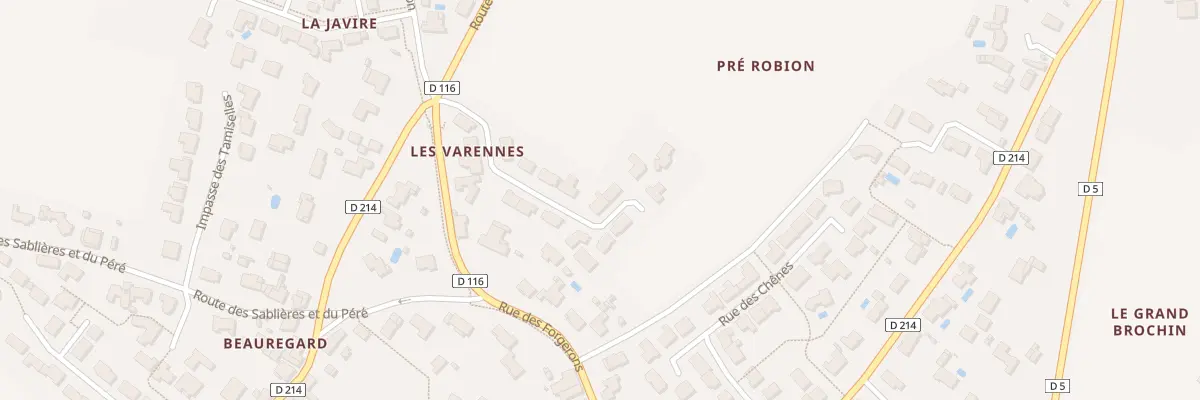 Plan du 9 Rue des Varennes à Breuil-Magné