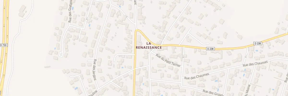 Plan du 68 Rue de la Renaissance à Échillais