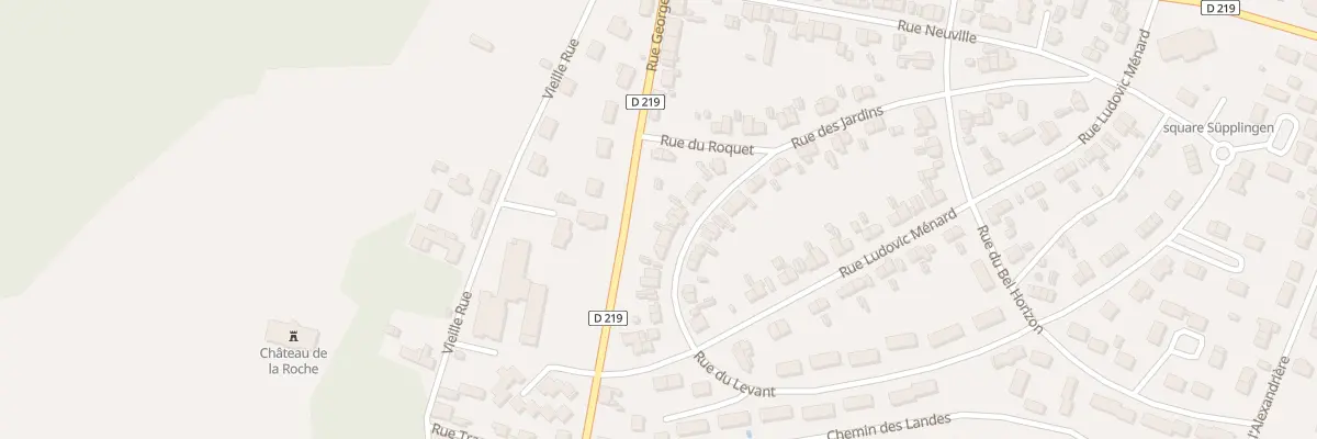 Plan du 26 Rue des Jardins Noyant Gravoye à Segré-en-Anjou Bleu