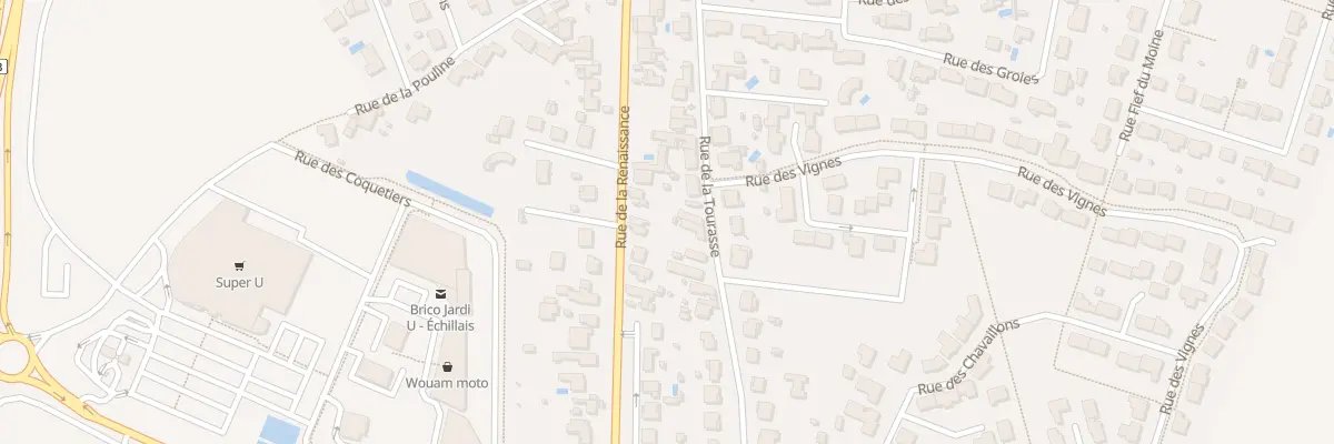 Plan du 43 Rue de la Tourasse à Échillais