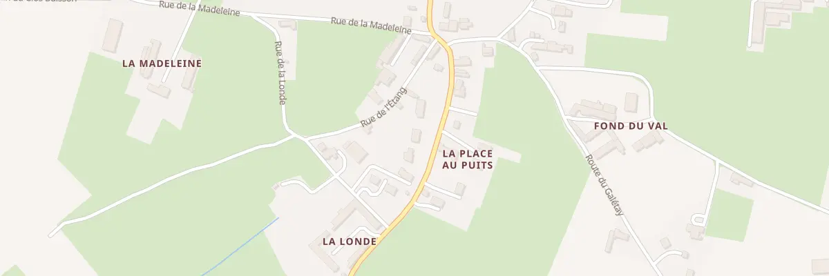 Plan du 6 Rte d’Ecrammeville à Longueville