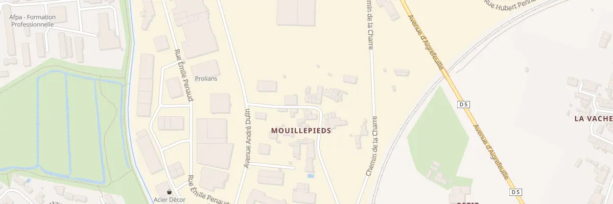 Plan du 9 Rue de Mouillepieds à Rochefort