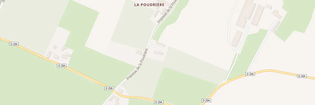 Plan du 5020 La Poudriere à Bricqueville