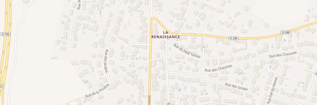 Plan du 64 Rue de la Renaissance à Échillais