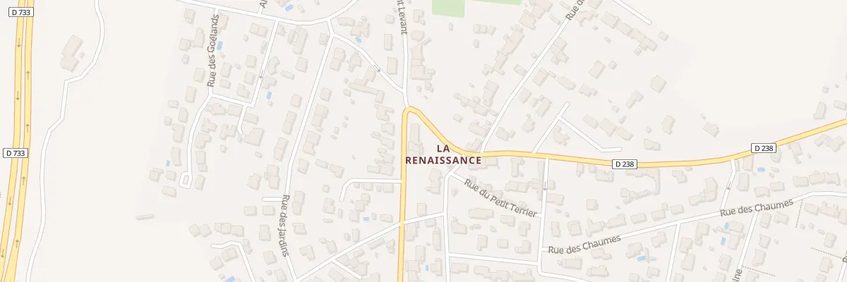 Plan du 70 Rue de la Renaissance à Échillais