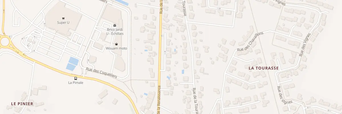 Plan du 14 Rue de la Renaissance à Échillais