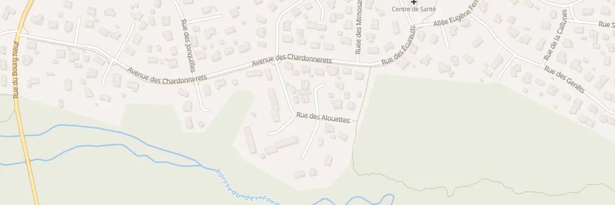 Plan du 3 Rue des Arbousiers à Ychoux