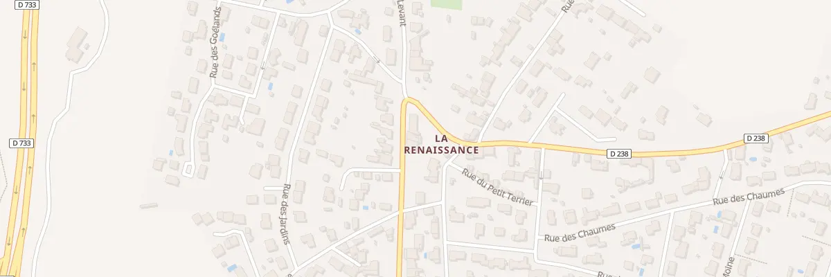 Plan du 68B Rue de la Renaissance à Échillais