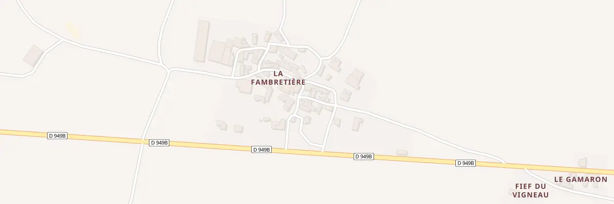 Plan du 123 La Fambretière à Bazoges-en-Pareds