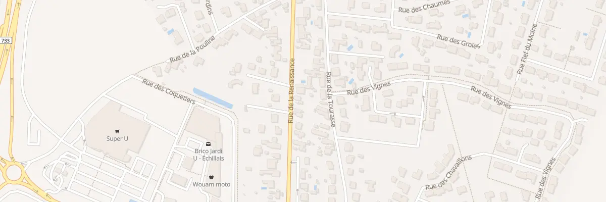 Plan du 36 Rue de la Renaissance à Échillais