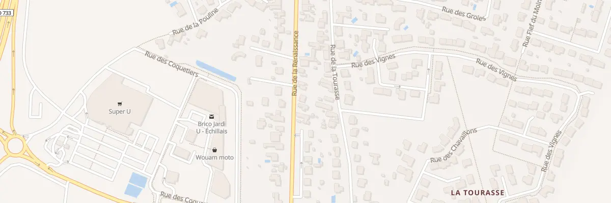 Plan du 26 Rue de la Renaissance à Échillais