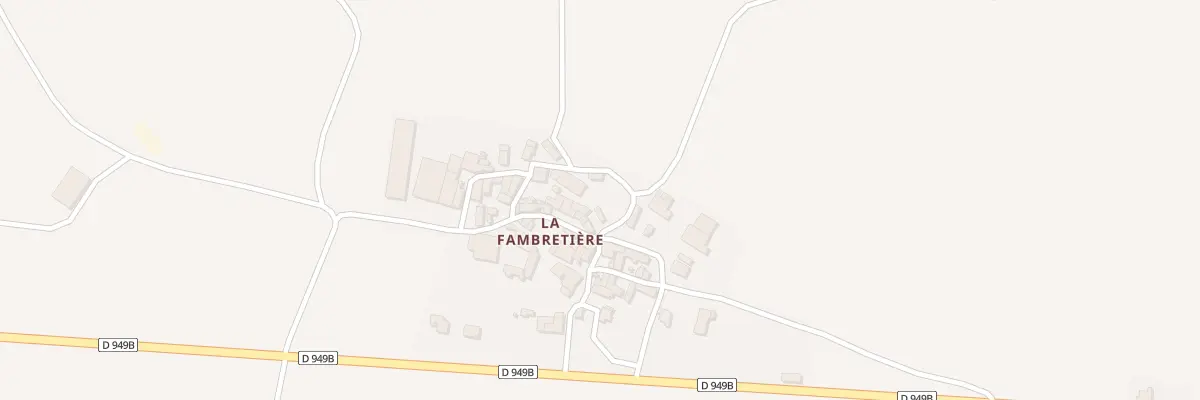 Plan du 319 La Fambretière à Bazoges-en-Pareds