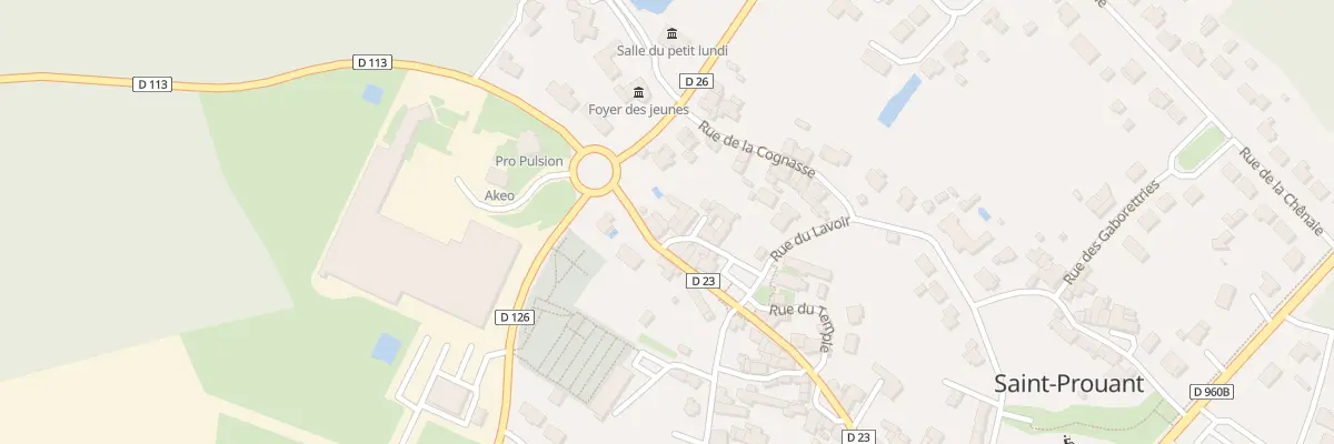 Plan du 5039A Rue des artisans à Saint-Prouant