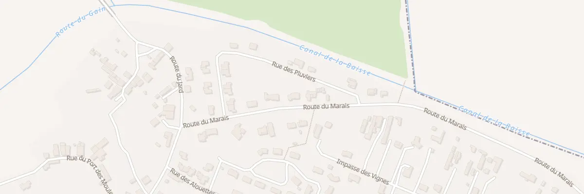 Plan du 7 Rte du Marais à Vouillé-les-Marais