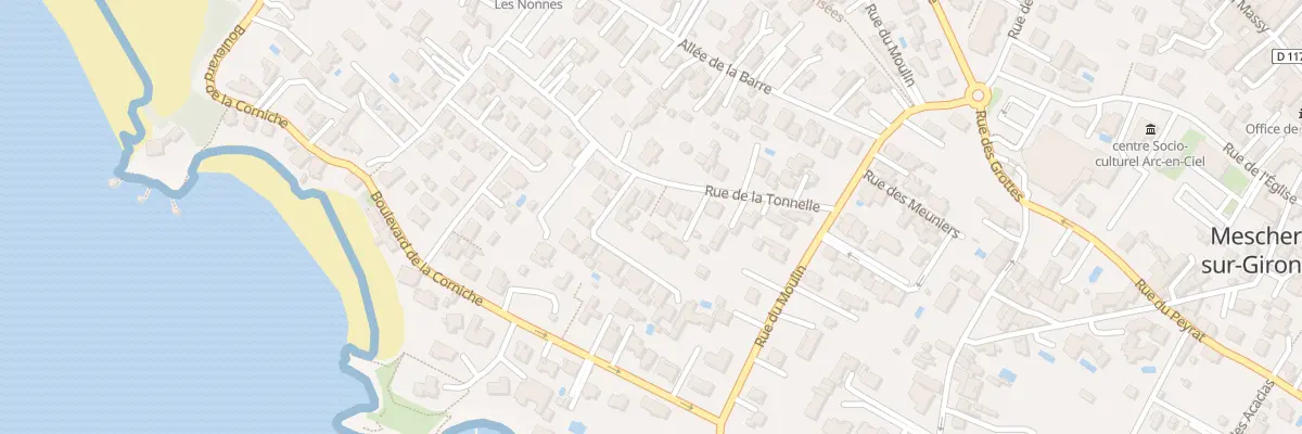 Plan du 19 Rue de la Tonnelle à Meschers-sur-Gironde