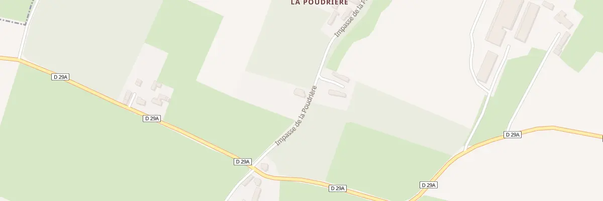 Plan du 123 Imp de la Poudrière à Bricqueville