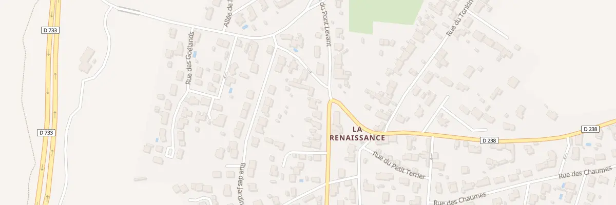 Plan du 69 Rue de la Renaissance à Échillais