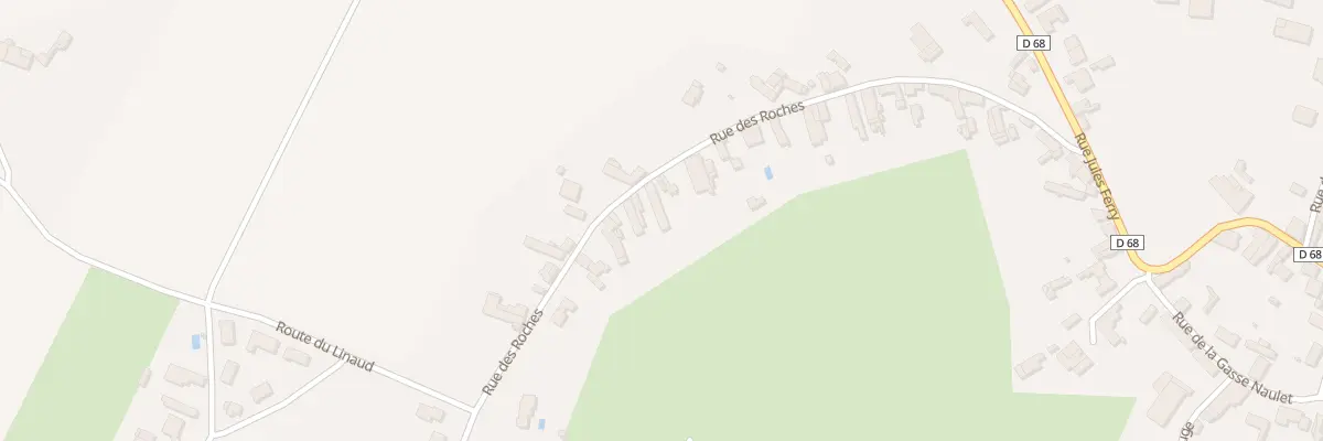 Plan du 27 Rue des roches au Langon