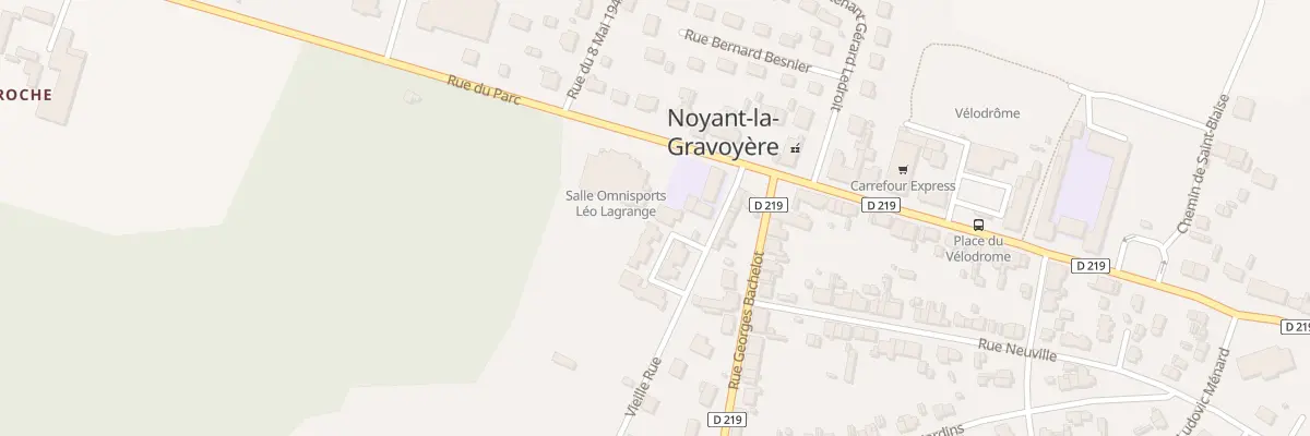 Plan du 4 Rue des Chenes Noyant La Grav à Segré-en-Anjou Bleu