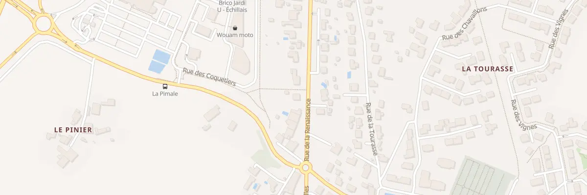 Plan du 9 Rue de la Renaissance à Échillais