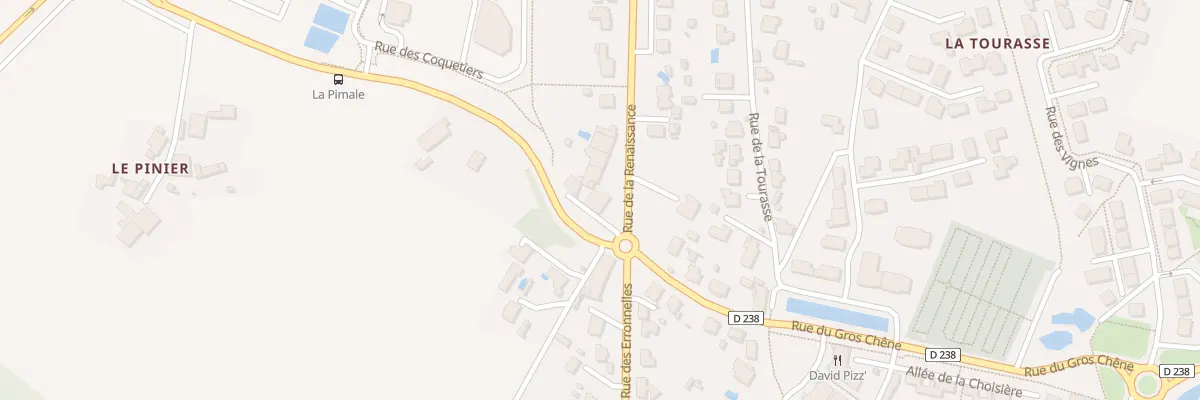 Plan du 1 Rue de la Renaissance à Échillais